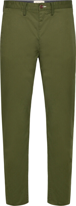 Regular Twill Chinos - Khaki green - 32 x 32
