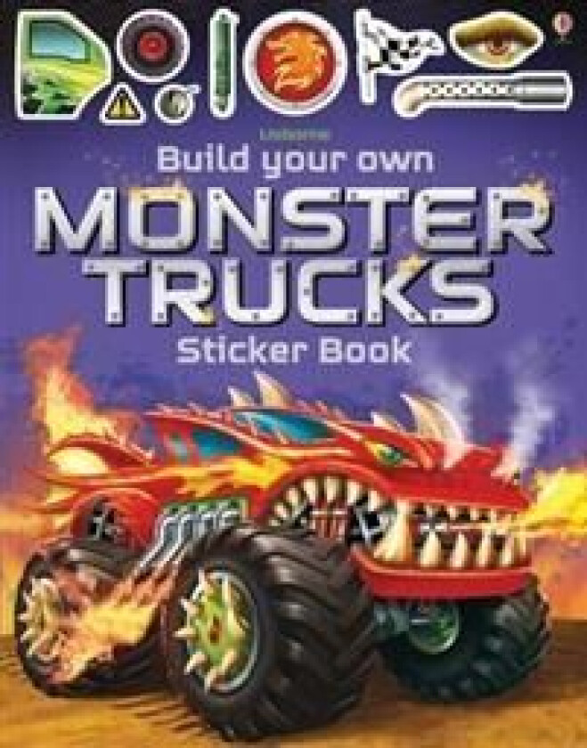Build Your Own Monster Trucks Sticker Book av Simon Tudhope