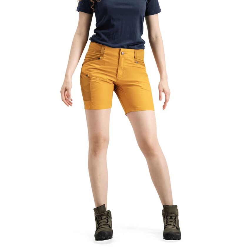 Tived Stretch Hybrid Shorts, turshorts, dame Gold/dark Gold