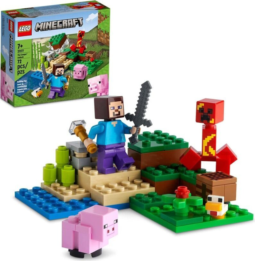 Lego Creeper i bakholdsangrep 21177