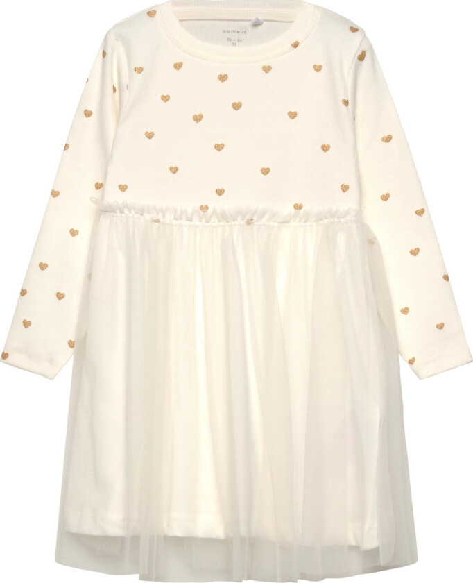 Bilde av Nmfnadja Ls Dress Noos - Cream - 104