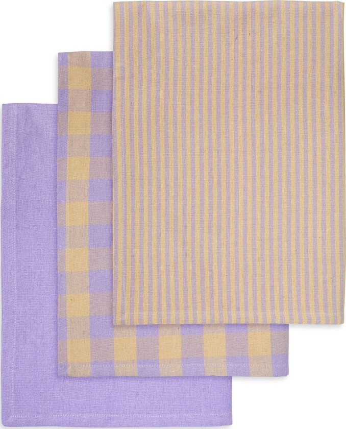 Tea Towels Recycle - Purple - 50X70CM