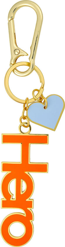 Key Ring & Bag Tag - Orange - ONE SIZE