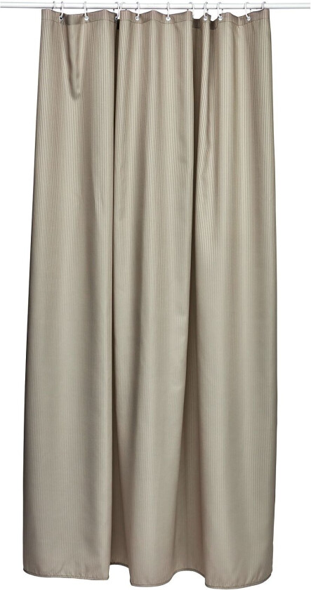 Shower Curtain Stripe - Beige - 180X200CM x 2.3