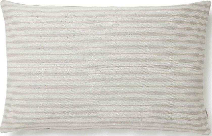 Outdoor Fine Stripe Cushion - Beige - 45X45CM