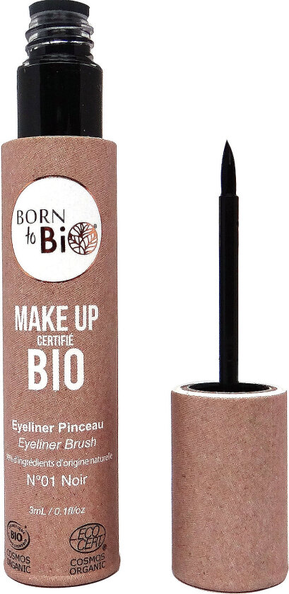 Born To Bio Organic Eye Liner Pencil - Black - 3 ml