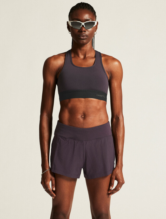 Core Training Bra Padded W - Purple - XS