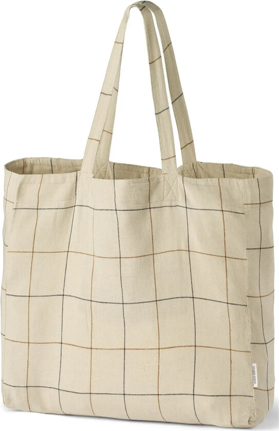 Hanna Shopper - Cot/Lin - Cream - 40X45CM