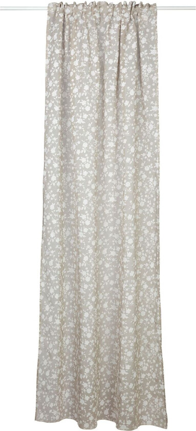 Curtain Saga Ln Flower - Beige - 130X240