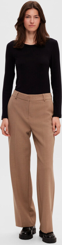 Slfdianna Ls O-Neck Top Noos - Black - XXL