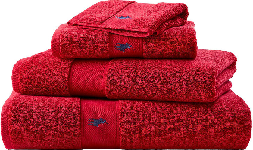 Poloplay Wash Towel - Red - 33X33CM
