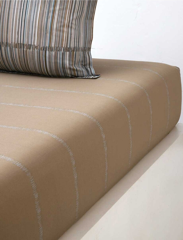 Straw Fitted Sheet - Beige - 200X140CM