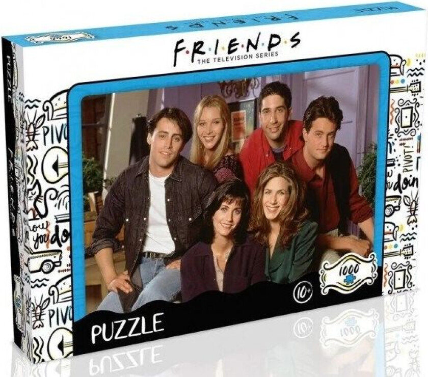 Winning Moves Puzzle 1000 stk. Friends leilighet