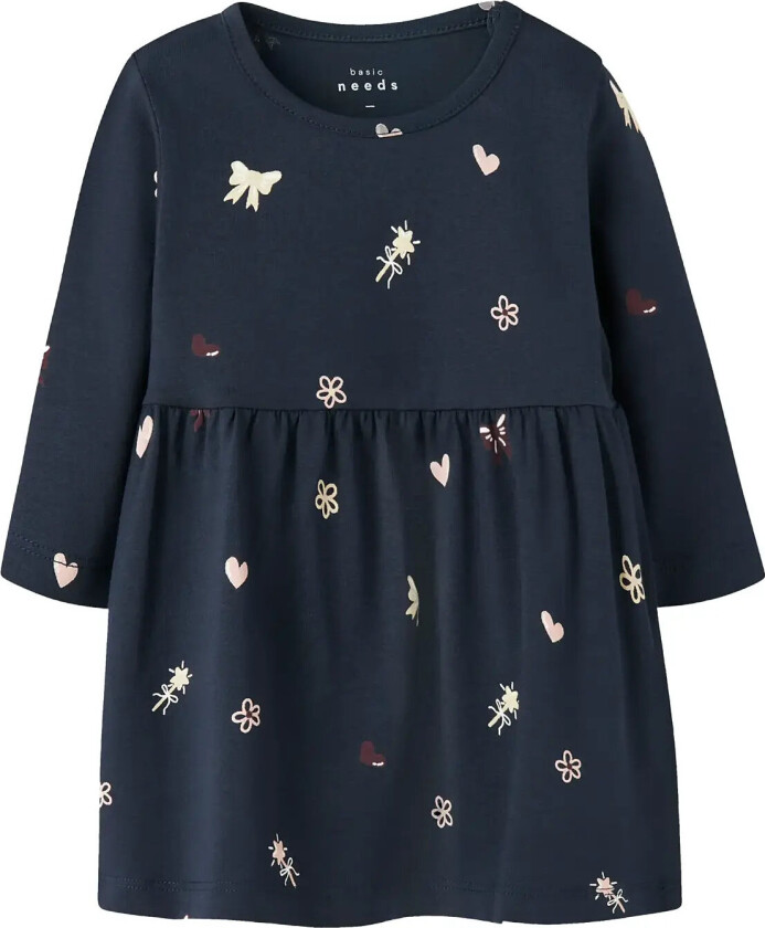 Nbfvandora Ls Dress Box - Navy - 50