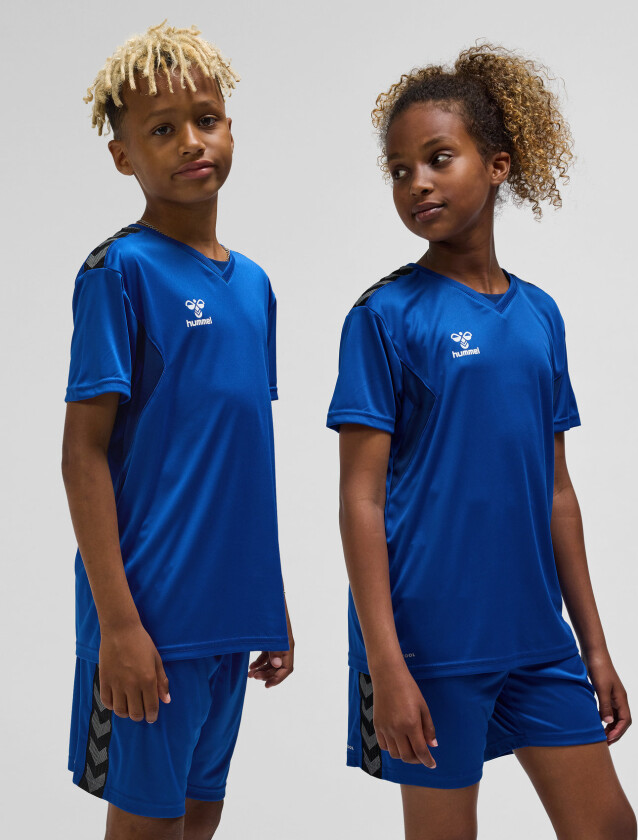 Spillerdrakt Authentic - Blå Barn, størrelse 116 cm