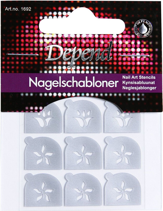 Bilde av Dekorations Stencil Nr 3 - Nude - ONE SIZE