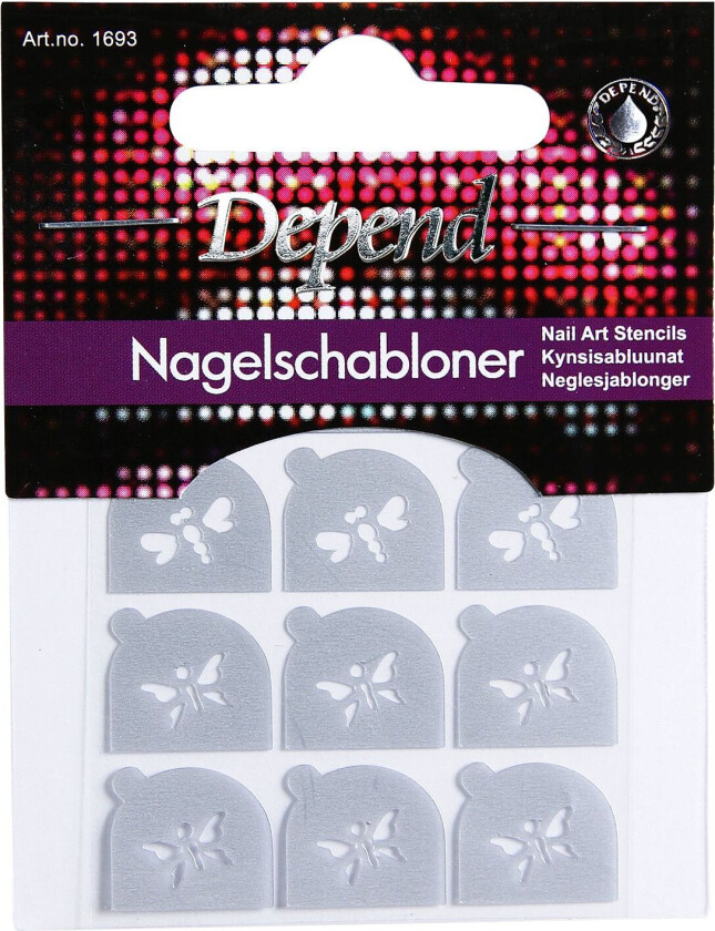 Bilde av Dekorations Stencil Nr 4 - Nude - ONE SIZE