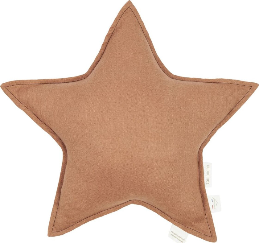 Lin Français Star Cushion 38X38 - Orange - 38X38X10CM