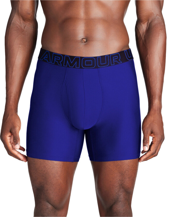 Ua Performance Tech - Solid 6" 3Pk - Multi/patterned - L