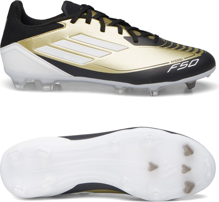F50 League Messi Football Boots Firm Ground - Gold - 46 2/3