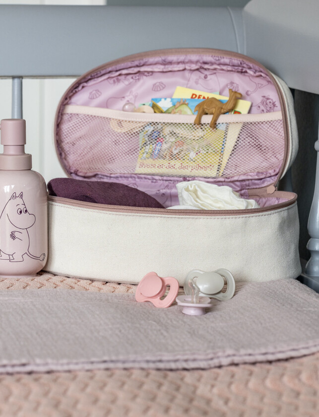 The Moomins Toilet Bag - Cream - 16X8X8CM