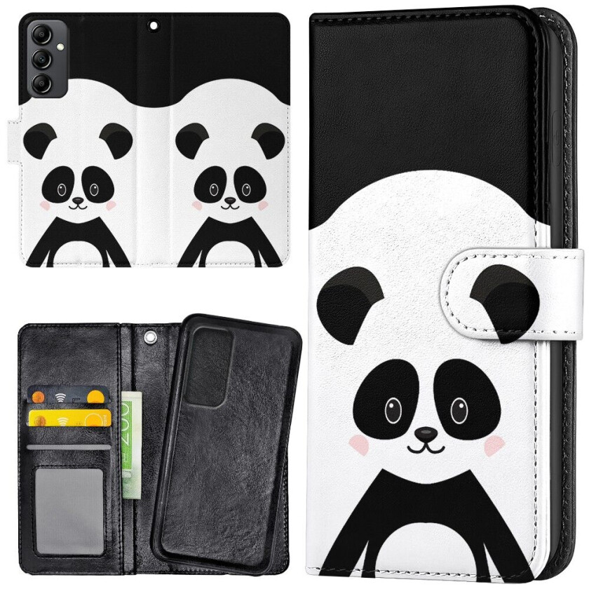 Samsung Galaxy S24 - Lommebok Deksel Cute Panda