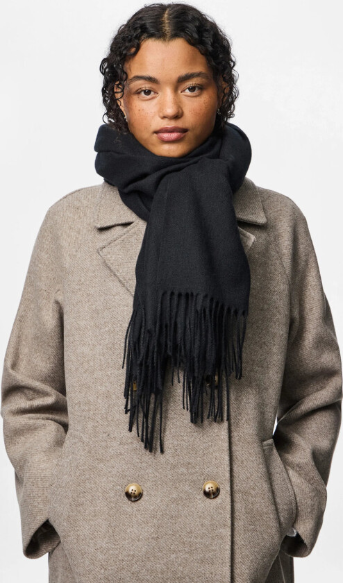 Pcnoah Long Scarf Noos Bc - Black - ONE SIZE