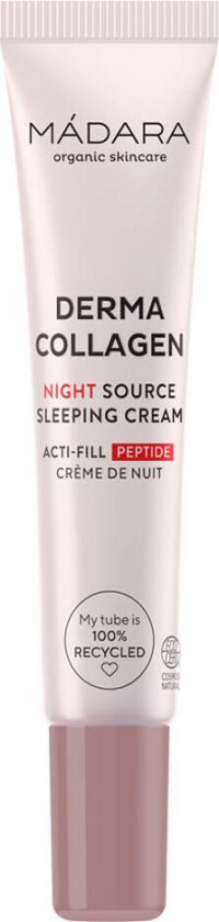 Mádara Skincare Derma Collagen Night Source Sleeping Cream 15 ml