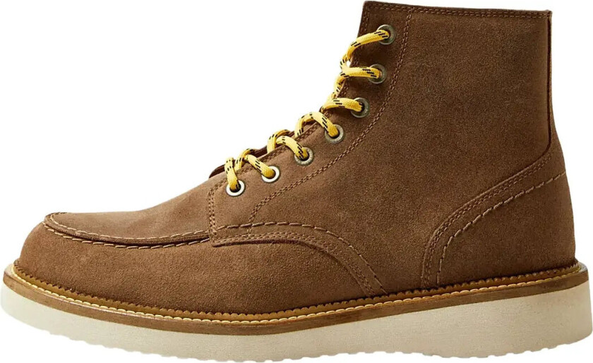 Slhteo New Suede Moc-Toe Boot B - Brown - 40