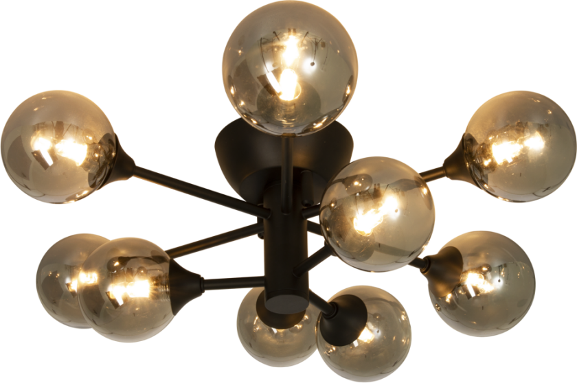 Cosmos Plafond Sort/Sotet