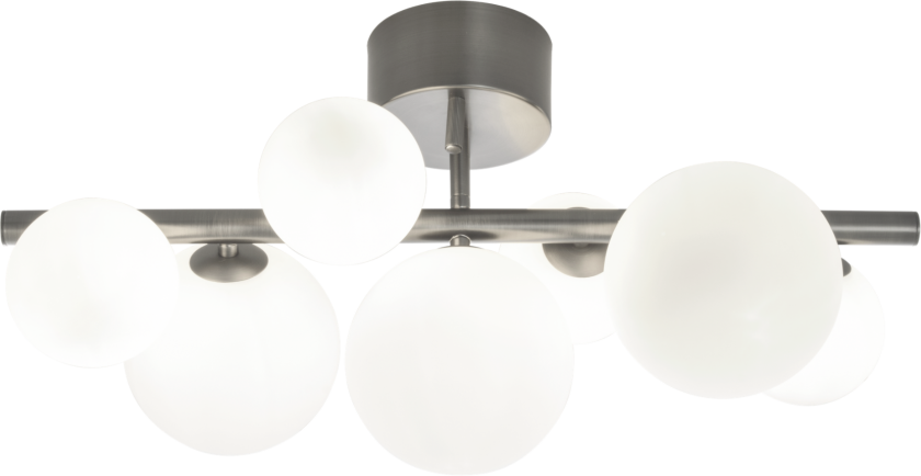 Molekyl Plafond Tinn/Hvit