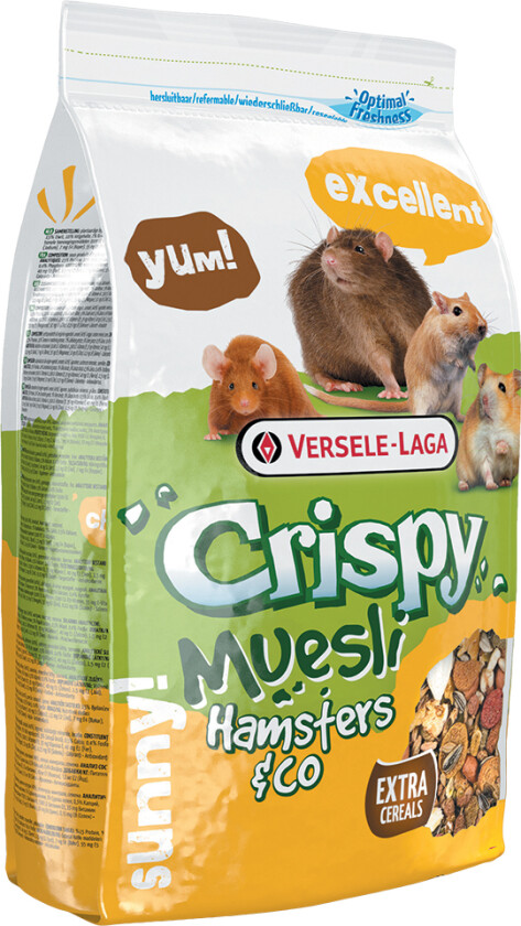 Versele-Laga Crispy Muesli Hamsters & Co - 2,75 kg