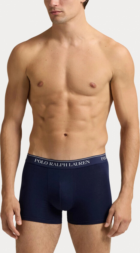 Classic Stretch Cotton Trunk 5-Pack - Navy - XL