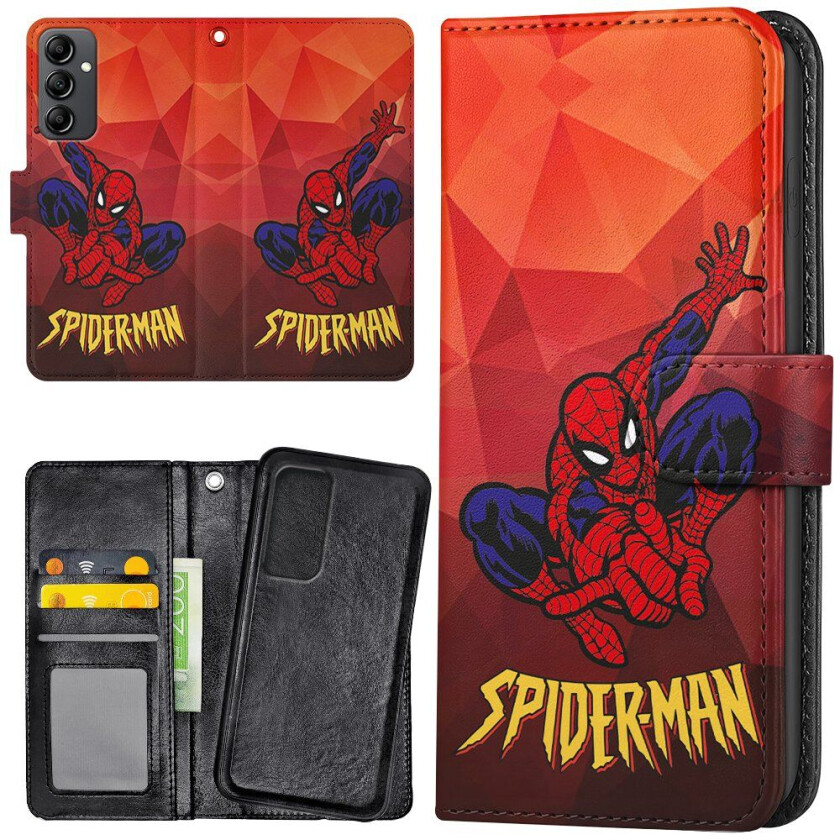Samsung Galaxy S24 Plus - Lommebok Deksel Spider-Man