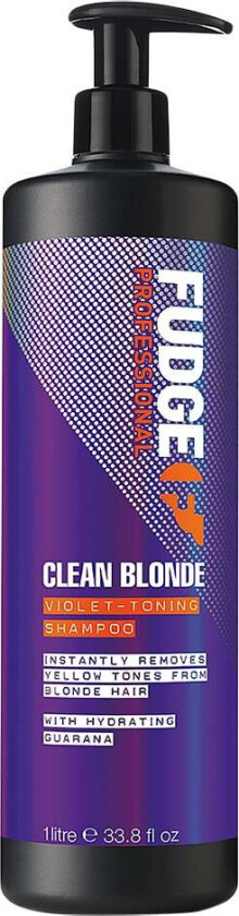 Clean Blonde Shampoo, 1000 ml  Lillashampoo