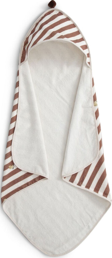 Terry Hooded Towel - Brown - 80X80
