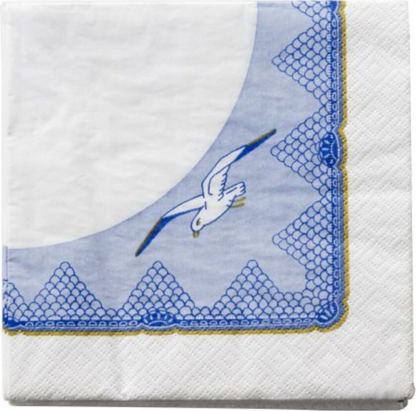 Classic Napkins, 33X33 Cm, 20 Pcs. - Blue - 33X33CM