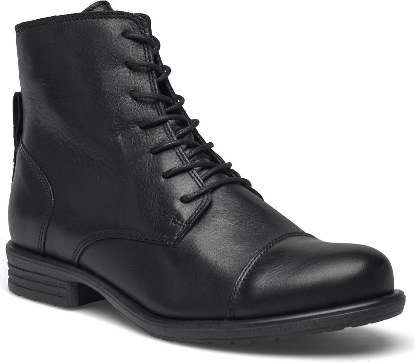 Biadanelle Leather Derby Boot - Black - 36