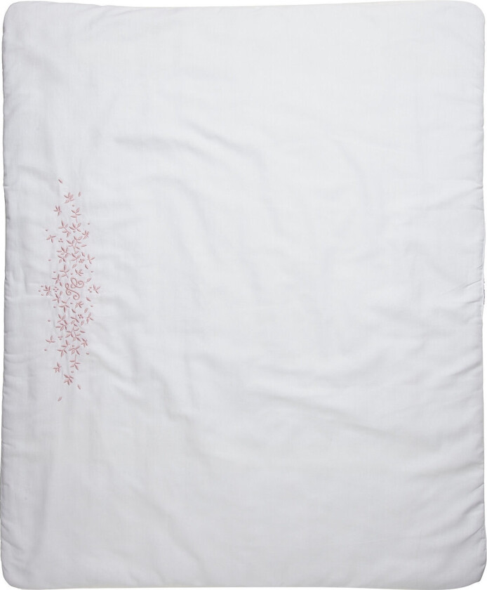 Bilde av Feuilles De Lin Blanket - White - ONE SIZE