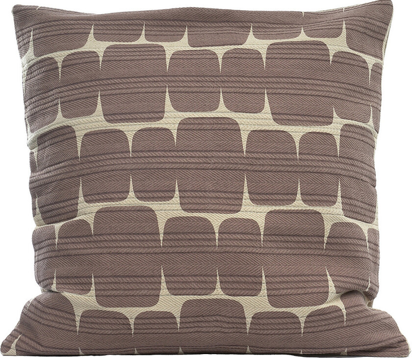 Printed Stone | C/C 50X50 | Dusty Pink - Brown - 50X50CM