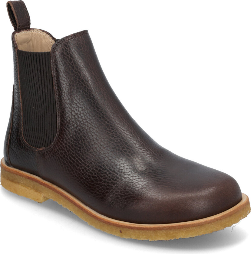 Booties - Flat - With Elastic - Brown - 40