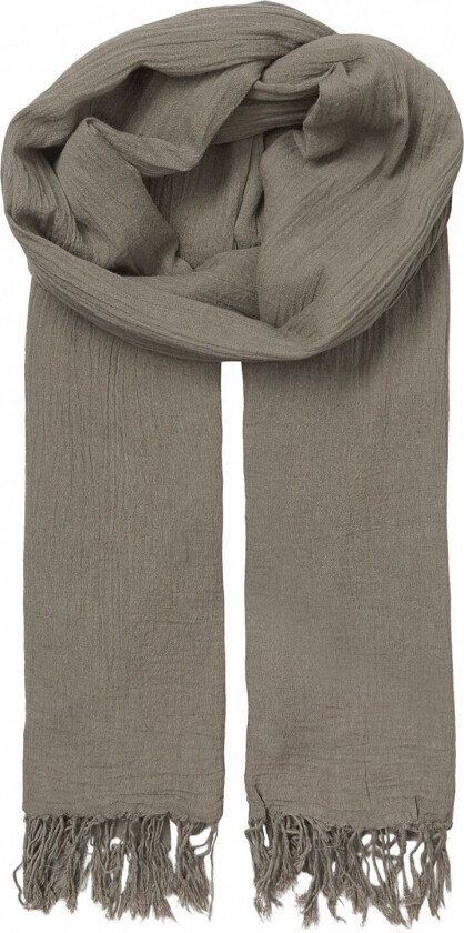 Solid Ilona Scarf - Brown - ONE SIZE