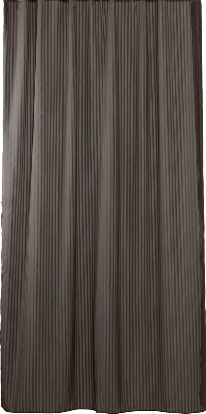 Lines Shower Curtain W/Eyelets 200 Cm - Brown - 140X200CM