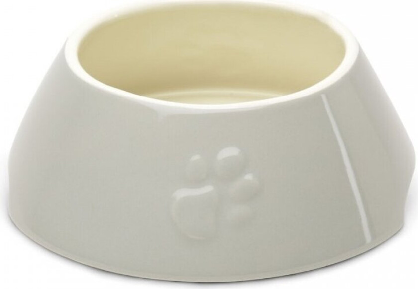 Icon Non-Tip Matskål Keramikk 21 cm (Lysegrå)