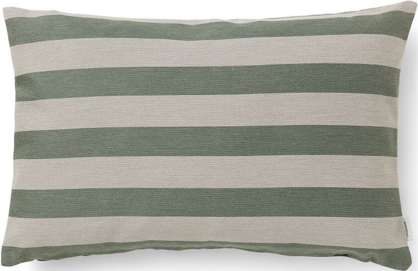 Outdoor Stripe Cushion - Green - 40X60CM