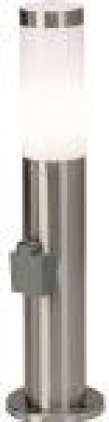 LED light bollard Brilliant Silver Stainless steel