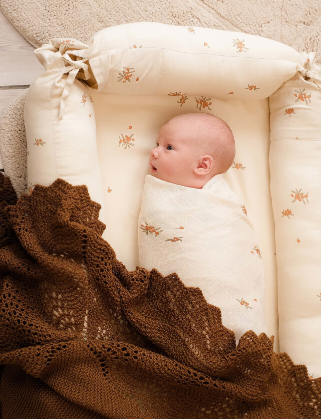 Lucca Baby Nest - Beige - 35X 65X 15CM