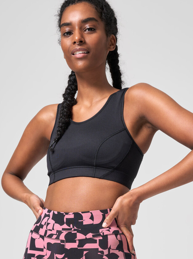 Pulse Sports Bra - Black - S/E