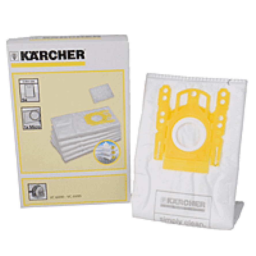 Støvsugerposer, syntetfiber, 5st.