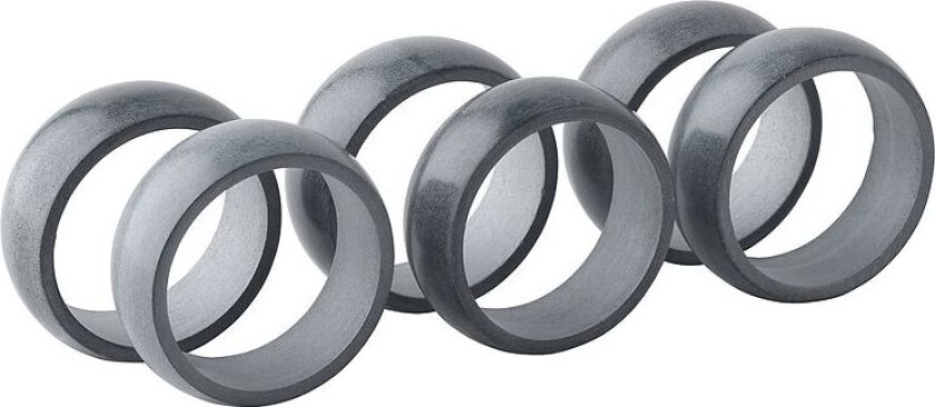Bilde av Servietring 'Kit' 6-Pack - Silver - ONE SIZE